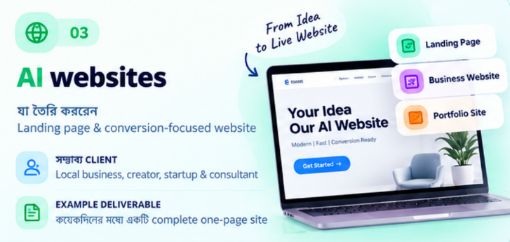 AI websites service opportunity